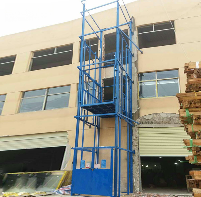 天津建材厂室外物料提升