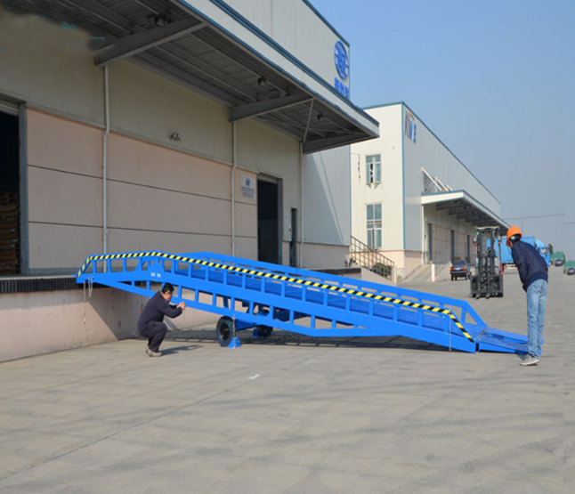天津移动式登车桥应用